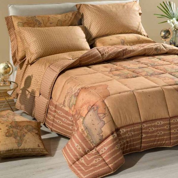 Trapunta Geo Classic 24 in Raso di Cotone 1° Classe Alviero Martini