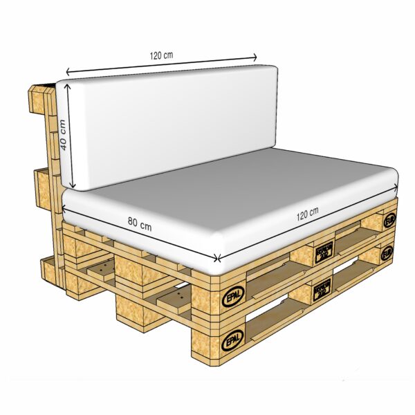 Soluko | Seduta Gommapiuma per Divano Pallett