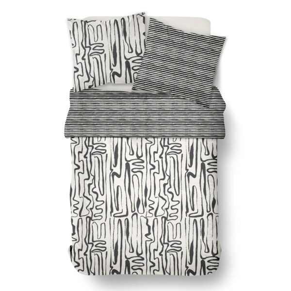 Parure Copripiumino Valkomusta Sisu