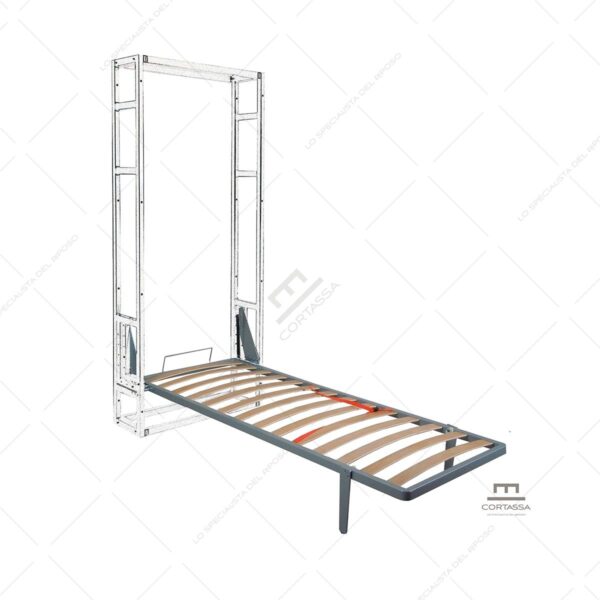 Soluko | Letto a Scomparsa Ribaltabile Salvaspazio - Universale a muro - Modello Maly