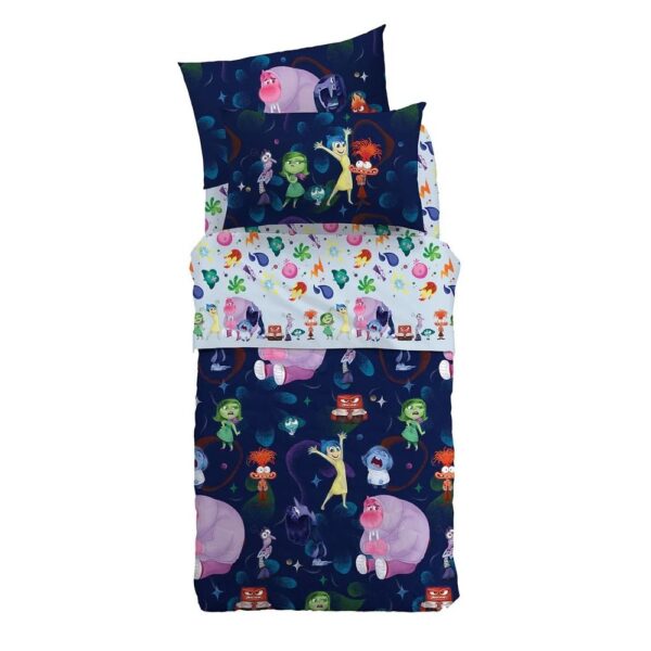 Copriletto Primaverile Inside Out 2 in Cotone Disney Caleffi
