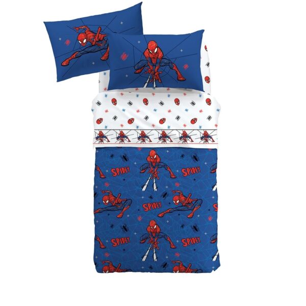 Copriletto Primaverile Spider Man Spidey Marvel Caleffi