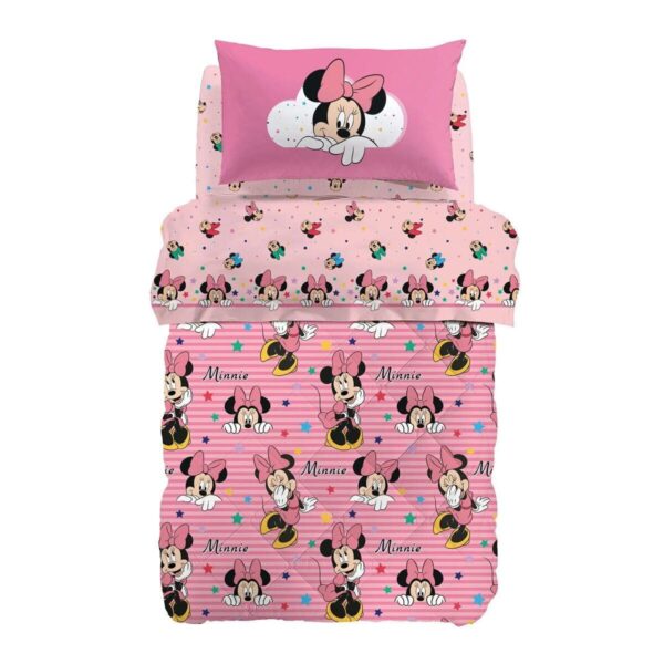 Trapunta Disney Minnie Rainbow in Cotone Caleffi