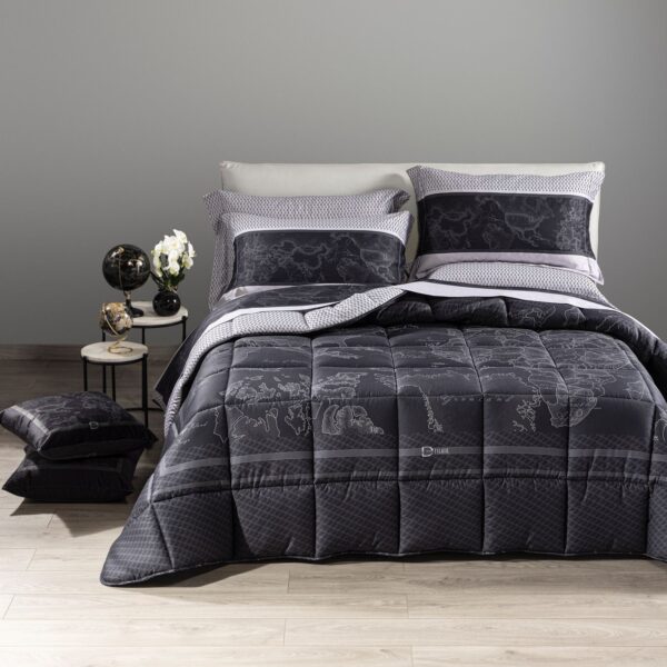 Trapunta Geo Night in Raso di Cotone 1° Classe Alviero Martini