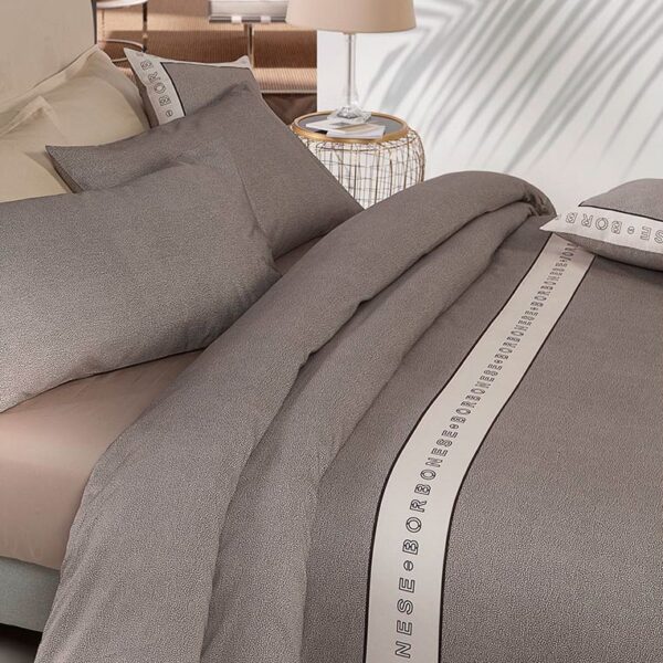 Completo Copripiumino Letto Outline Borbonese