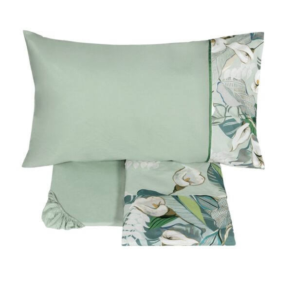 Completo Letto Lenzuola Copriletto Calle Fazzini